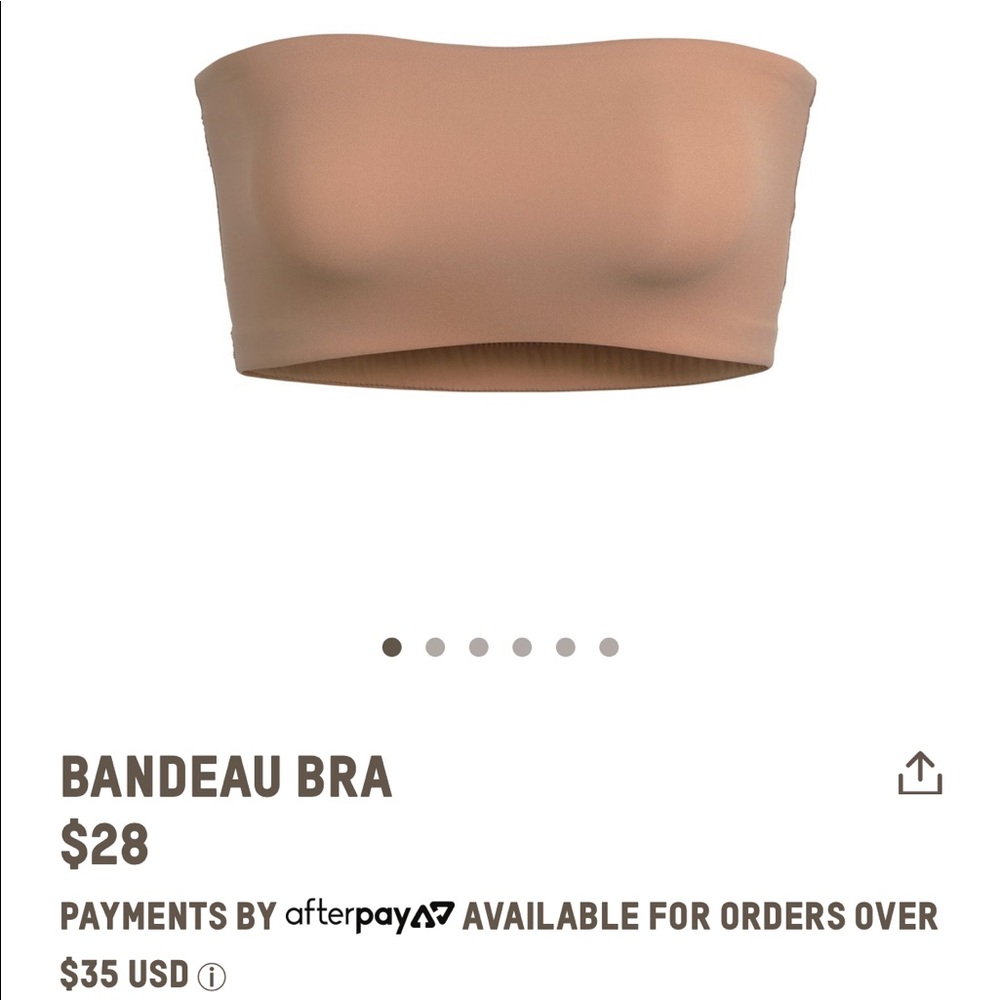 SKIMS bandeau bra